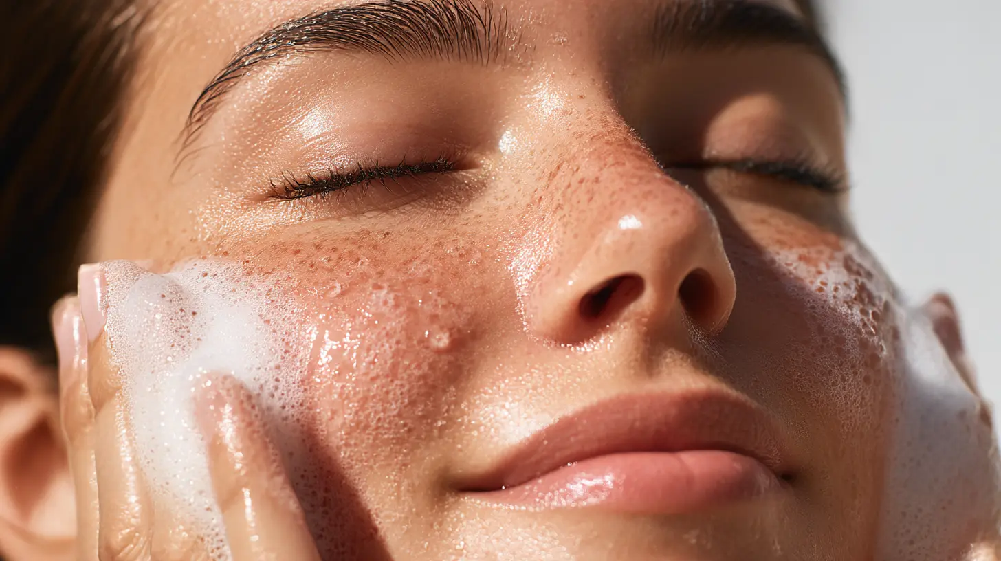 OURA shower filter lifestyle hero — soft water and spa-like shower in Saudi homes